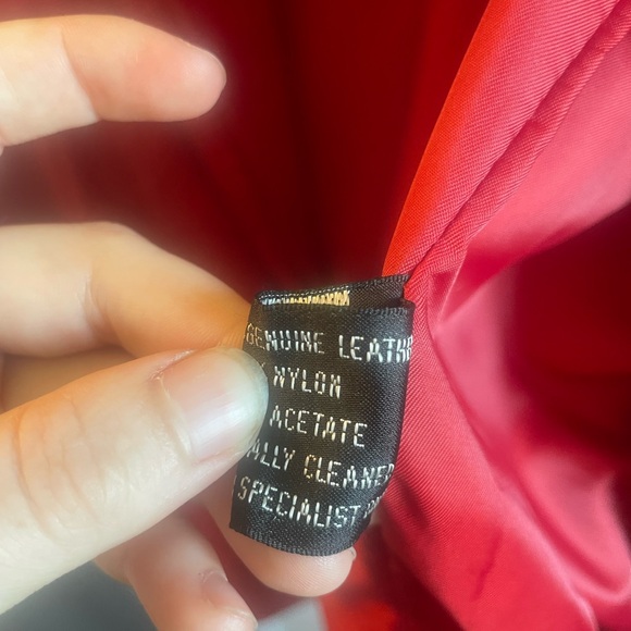 Vintage leather jacket - Picture 4 of 4